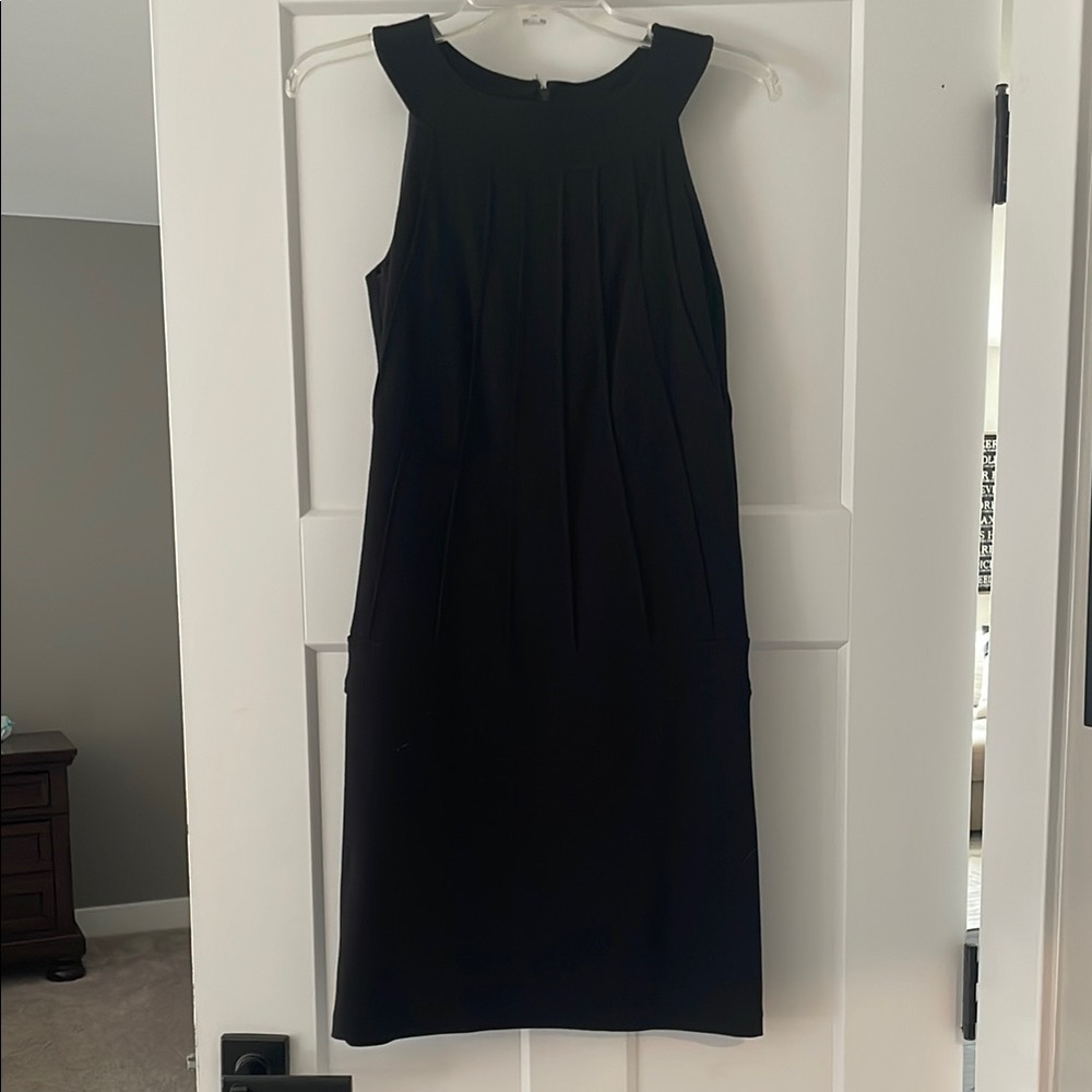 Maggy London Black Halter Sheath Dress for Cocktail